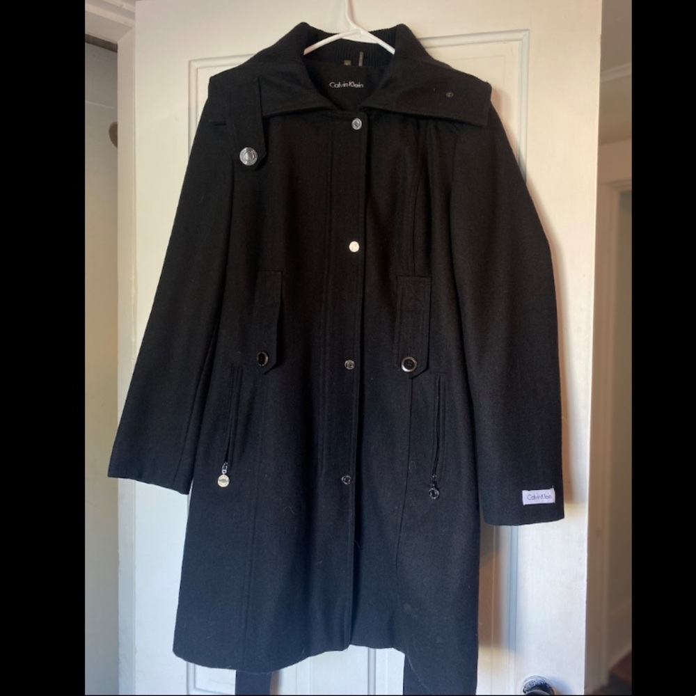 Like New Calvin Klein Peacoat